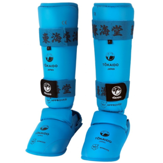 Schienbein- und Fussschutz blau